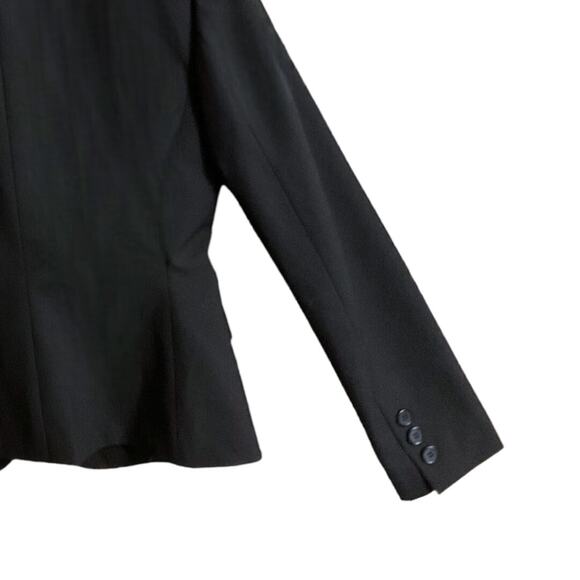 Tahari ASL Exclusively for Bloomingdale’s Black Notched Collar Size 2 Blazer - Picture 8 of 9